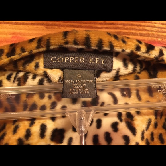 Copper Key Leopard Mini Skirt - Picture 4 of 4